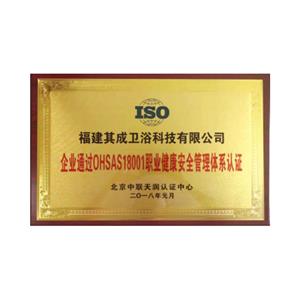 OHSAS18001體系認(rèn)證